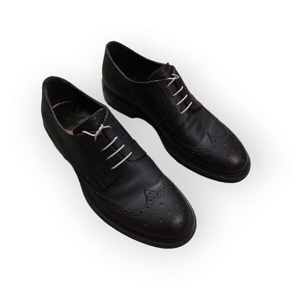 Brooks Brothers Other - Brooks Brothers Wingtip Leather Lace Up Dress‎ Shoes Mens 10 Made in Italy